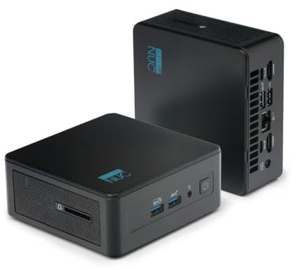 FutureNUC Pro Intel® Core-i5 12. Gen. • NUC12 Pro Barebone • 8 Kerne, bis zu 4,4GHz • Thunderbolt 4 • WiFi 6E, BT 5.3 • Kein Speicher, kein Betriebssystem • Micro Desktop PC