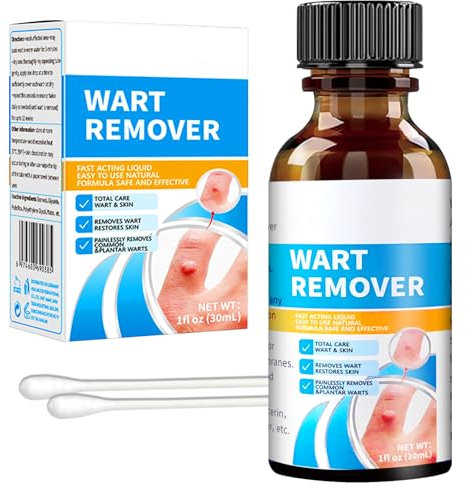 30ml Skin Wart Remover, Wart-Remover for Hands and Body Fall Away