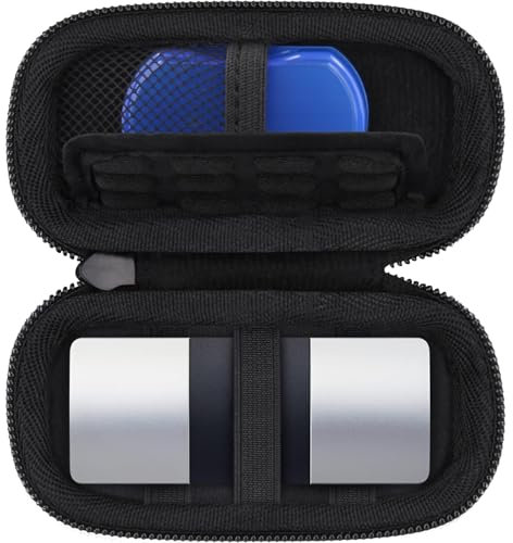 Khanka Hard Case for KardiaMobile 6-Lead/1-Lead EKG (ECG) Heart Monitor,Cover Compatible with Kardia Mobile 6L 1L Personal EKG Monitor with Carabiner Clip and Lanyard(Pill Box and ECG Not Included)