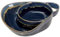 Blogiiup Soup Bowls with Handles, Soup Bowls 8 x 7 x 2 Retro Ceramic with Handles Elegant Chip and Dip Bowl Creative Stoneware & Side Bowl for Dessert, Chip and Dip
