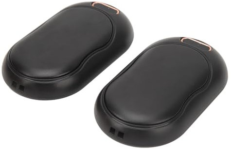 ZASCHMOY Réchauffable 2 en 1 Réchauffeur de Main électrique avec fonctionnalité de Division USB, Chauffe-Poche Portable, Conception en Aluminium pour l'hiver, Températures Réglables, Utilisation de