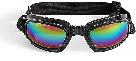 Foldable Dogs Sunglasses For Small Long Snout UVProtections Goggles With Adjust Strap Eyewear UV Protections Dog Sunglasses Dog Outdoor Gear Fashion Accessories