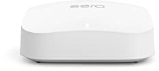 Amazon eero Pro 6E mesh wifi router - Supports internet plans up to 2.5 Gbps, Coverage up to 2,000 sq. ft., Connect 100+ devices, 1-pack