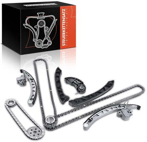 Frankberg Juego de cadenas de distribución compatible con F-Pace F-Type XE XF XJ XK Discovery R-a-n-g-e R-o-v-e-r 3.0L 5.0L 2009 actualmente LR051008