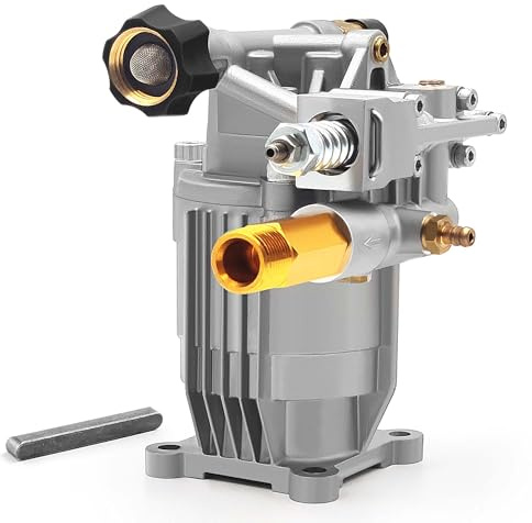3400PSI Horizontal Pressure Washer Pump, 3/4 Shaft Power Washer Pump Replacement Universal Power Washer Pumps for Pressure Washer
