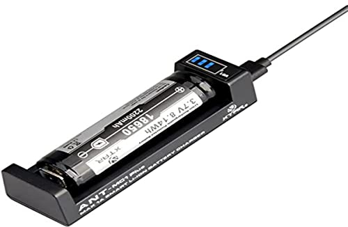 XTAR ANT MC1 Plus, intelligentes mini Ladegerät, USB, 1000mA, Li-Ion, Display
