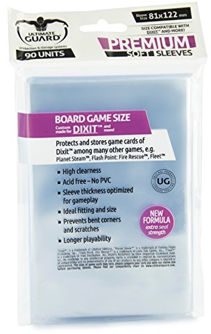 Ultimate Guard Premium Soft Sleeves for Board Game Cards Dixit™ (90)