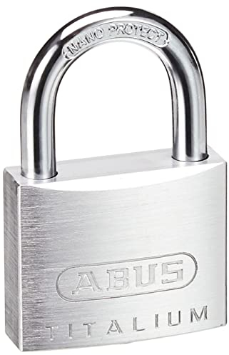ABUS 56394 64TI/40 2 Lucchetti Titalium 40 mm 0100540 con chiave uguale 40 mm