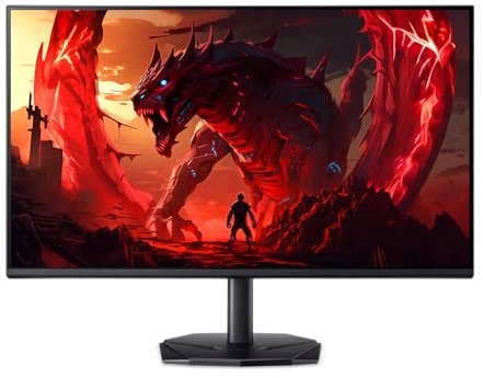 acer Nitro KG272UGbmiipfx 27 inch Gaming Monitor - IPS Panel, 2560 x 1440, 120Hz, AdaptiveSync, 4ms, 250 nits, HDR Ready, 90% DCI-P3, DP 1.2, HDMI 2.0, Audio Out, 2x 2W Speakers