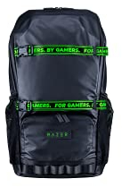 Razer Scout Backpack (15.6) - Lightweight All-weather Top-loading Backpack (Lightweight Water and Abrasion Resistant Construction, Padded compartment for Laptops up to 16) Black