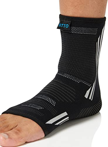 VITTO Ankelstöd för vrickning av fotled: ankelstöd för ligamentskador, svaga anklar, akilles-tendinit och artrit (ärm, S)