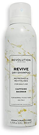 Revolution Haircare London Revive Dry Shampoo, No Rinse Spray, Vegan and Cruelty-Free, 200ml