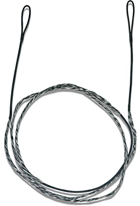 THREE ARCHERS Bogenschießen Bogensehnen als Ersatz für Recurve Bogen Dacron B55 Bogenschnur 12/14/16 Stränge für Bogen AMO 44“ -64“ Jagd und Schießen Zubehör (AMO66(Actual 62.5), 12 Strands)