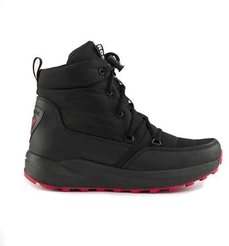 Rossignol - Bottines Après-ski Unisex Podium noires, Chaussures de Montagne Imperméables, Respirant et Résistant à l'Eau, Confortable pour la Randonnée, Trekking, pour Homme et Femme