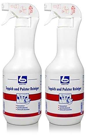 2x Dr. Becher Teppich und Polster Reiniger 1 Liter