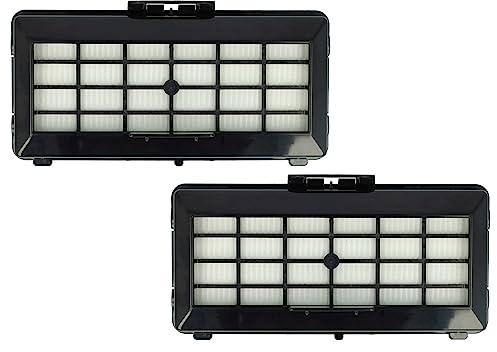 vhbw Set de 2x filtros compatible con Bosch BSG71370UC/07, BSG71370UC/13, BSG71636/11 aspiradora - Filtro HEPA antialérgico