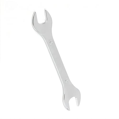 Vokenforu Open End Spanner, Super Thin, 18mm x 19mm Carbon Steel Double Open Ended Wrench, Metric Repairing Tool for Bicycle