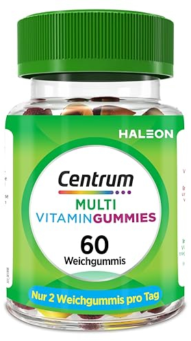 Centrum Gummies Multi, 60 St. - Leckere Multivitamin Gummies mit wichtigen Mikronährstoffen für Erwachsene zur Unterstützung der Ernährung