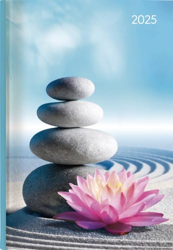 Agenda giornaliera grande Zen 2025 - Agende Giornaliere 15 x 21 cm