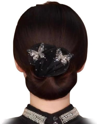 Fermaglio per capelli a sfera, rullo per chignon, clip in metallo per capelli spessi, bigodino per capelli pigri, bigodino con palline, strumento per capelli facile e veloce, per donne e ragazze