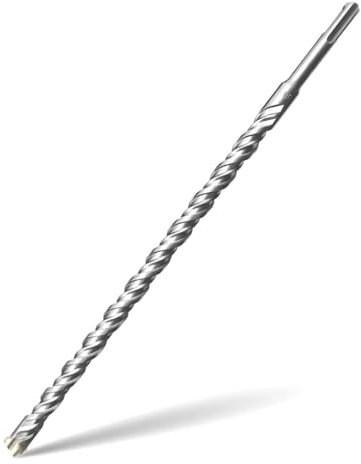 Broca para hormigón SDS Plus 16x350mm,4 cortes de metal duro y doble hélice,para hormigón,piedra natural