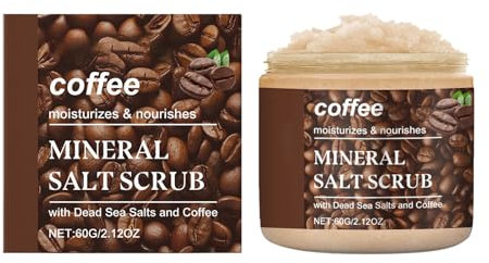 Scrub per il corpo con profumo di caffè, Coffee Body Scrub, corpo idratante e esfoliante, viso, mano e piede, formula rassodante con corpo per una pelle morbida e liscia