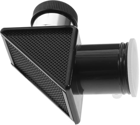 Gatuida Prisma Positivo para Telescopio Construcción Resistente Varios Estilos Espejo Material de Plástico y Vidrio y Diagonal de 90 Grados Compatible Ocular de 0.965 Pulgadas