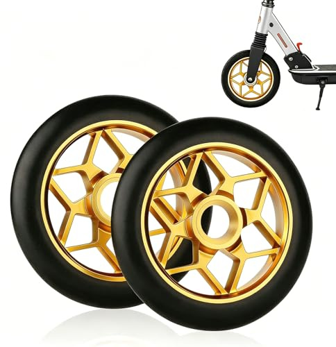 FuYelng 2 Piezas Stunt Scooter Rollen Versión Sin Cojinetes 110 mm