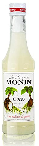 Monin Coconut Syrup, 250 ml Bottle
