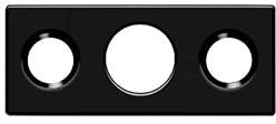 Deltana SP7FBR19 Matte Black Strike Plate For 7 inch Flush Bolt