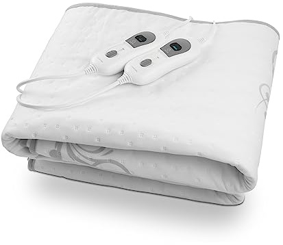 LANAFORM - Heating Blanket S2 - Surmatelas Chauffant - Surmatelas Chauffant 2 Personnes - Chauffe Lit - 3 Niveaux De Chauffe - Arrêt Automatique