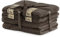 DecoKing Set of 6 Brown Cotton 4 Hand Towels 50 x 100 cm and 2 Bath Towels 70 x 140 cm Bamboo Viscose Absorbent Antibacterial Bamboo Bamby Chocolate Brown Chocolate