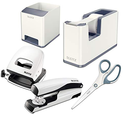 Leitz 53192001 Wow Büroschere aus Edelstahl