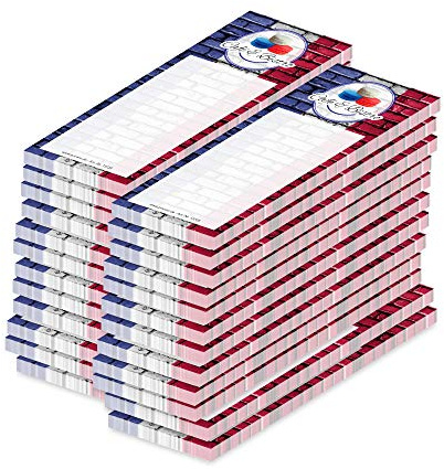 PRICARO Lot de 24 blocs de serveur Café Macarons