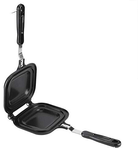 Sandwich Toaster, Double Sided Pan Toasted Sandwich Maker Stovetop Breakfast Sandwich Maker Sandwich Waffle Toaster
