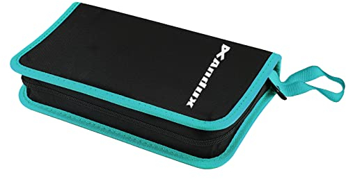 Andux Tool Kits Organize Storage Pouch Tool Case with Zipper WJSNB-02 (Blue,S)