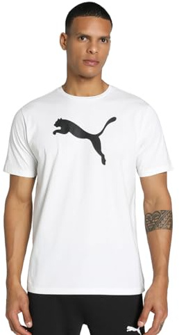 Puma Teamrise Logo Jersey Cotton T-Shirts Homme