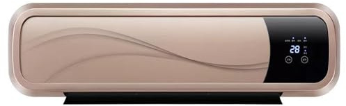 Electric Downflow Heater 3000W - Over Door Heater with Thermostat, Remote Control, Timer & LED Display - Wall Mounted Air Curtain and Fan