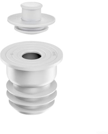 Sello de tubería eficiente para lavadoras, anillo de drenaje de silicona, mantiene el mal lejos (35-40 mm)