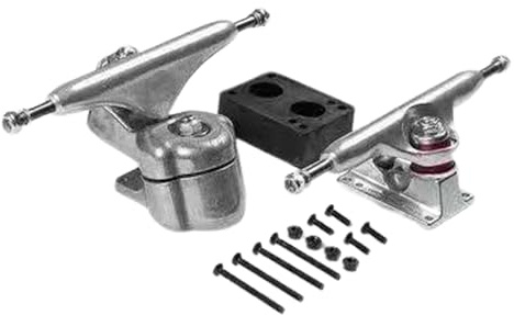 Skateboard Truck - Precisionsvändning, slät surfmekanism | Förstärkt Aluminiumlegeringskonstruktion, Högstabilitetsdämpare Absorptionsfunktion, Design