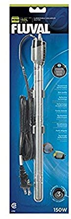 Fluval M 150-Watt Submersible Aquarium Heater – Reliable, Compact Heating with Mirror Technology for Fresh & Saltwater Tanks Up to 45 Gallons