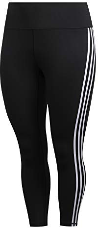 adidas Damen Strumpfhose BT 3S 7/8 T, Negro/Blanco, 2X, FJ7149