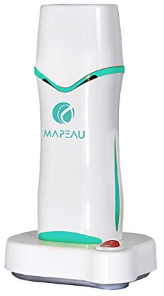 Mapeau Wachswärmer für Roll-On Warmwachspatronen, Wachspatronengerät mit Ladestation