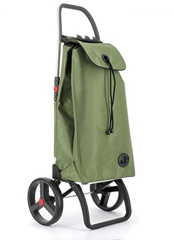 Carro Rolser I-MAX MF 2 Ruedas Grandes Plegable - Kaki