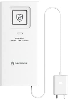 Bresser Wassermelder zur Wasserleck-Bestimmung, als Zusatzsensor für einige Bresser Wetterstationen oder als Stand-Alone-Lösung verwendbar
