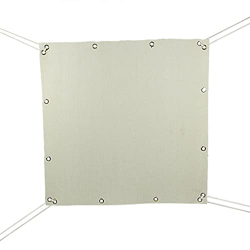 wolfman Tir à l'arc Tapis D'ArrêT de Flèche Tapis de Réception Kevlar Tapis de Réception Durable pour Jardin Filet de Réception de Flèches 0.8/1.2/1.5/2/3/4 MM D'épaisseur (1.5M * 2M, 2 MM)