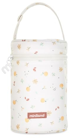 Miniland - Borsa Isotermica per Termos e Biberon da 700 ml per Bambini, Borsa da Trasporto con Manico, Ideale per Termos di Alimenti Solidi (Valencia)