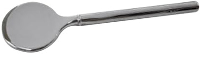JOINPAYA Cucchiaio Riutilizzabile per Crema Occhi in Lega di Zinco 5 Cm, Applicatore Cosmetico per Maschere Viso e Lozioni, Strumento Compatto per Cura della Pelle Quotidiana