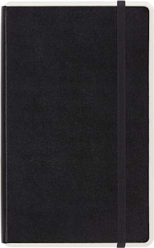 Moleskine Paper Tablet Notizbuch Digitales Smart Notizbuch Paper Tablet (mit blanko Seiten und Hardcover, blanko, Large 13 x 21 cm) schwarz