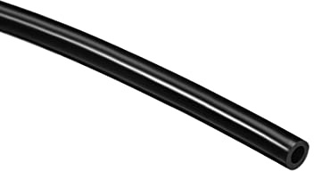 sourcing map vakuumslang silikon slang luftslang 3 mm ID X 5 mm OD 6,56 fot 2 m flexibel svart
